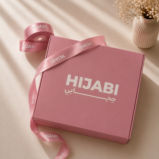 Empty HIJABI Gift Box - تغليف هدية حجابي